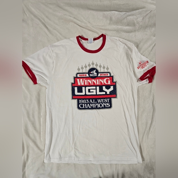 Chicago White Sox AL West Champs Shirt Size XL "Winning Ugly" - Picture 1 of 7